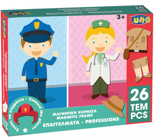 puzzel beroepen junior 29 x 22 cm karton 26 stukjes