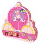 puzzel prinses junior 42 x 42 cm karton 42 stukjes