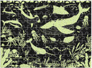 legpuzzel Sea Animals glow in the dark 100 stukjes