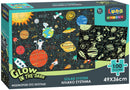 puzzel Solar System glow in the dark 49 x 36 cm 100 stukjes