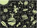 puzzel Solar System glow in the dark 49 x 36 cm 100 stukjes