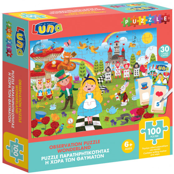 legpuzzel Wonderland 100 stukjes