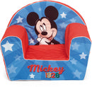 sofa Mickey Mouse junior 52 cm foam blauw/rood
