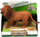 speelfiguur Wild Animals leeuw junior 12 x 5,5 cm bruin