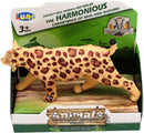 speelfiguur Wild Animals lynx junior 12 x 5,5 cm lichtbruin