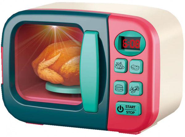 speelgoedoven Mini Home 1,5V 11 x 17 x 12,5 cm crème 8-delig