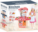 speelkeuken junior 54,5 x 70 cm roze