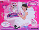 speelset Dresser Mirror meisjes roze/paars 16-delig