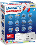 speelset Stem Magnet Science junior grijs/blauw 13-delig