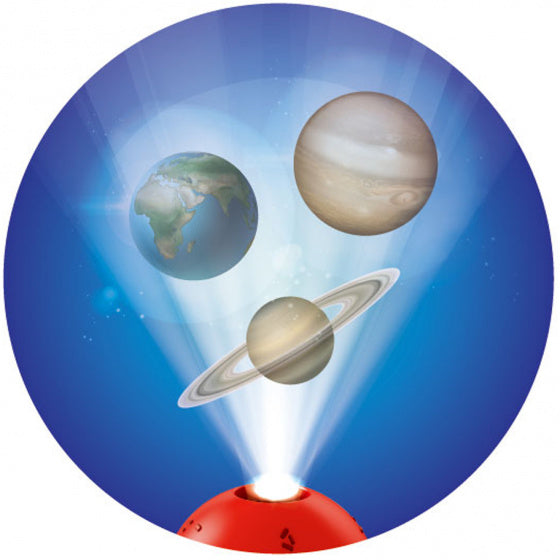 speelset Stem Rotating Planets junior blauw 22-delig