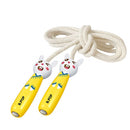 springtouw junior 225 cm hout wit/geel