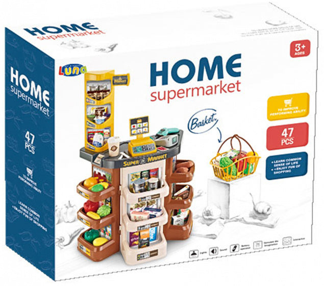 supermarkt Home junior 53 x 79 x 34 cm 47-delig