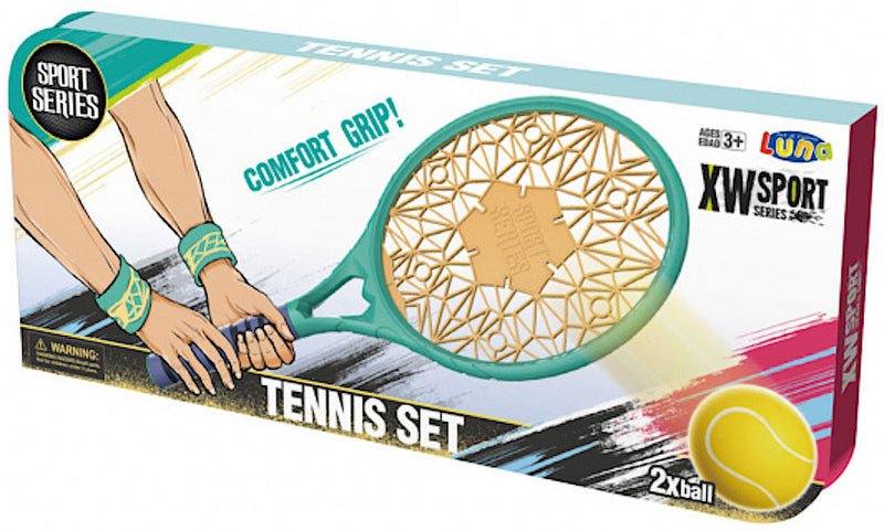 tennisset 60 x 26 x 6 cm 4-delig