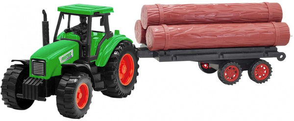 tractor Farm aanhanger junior 40 x 9 x 12 cm groen 2-delig