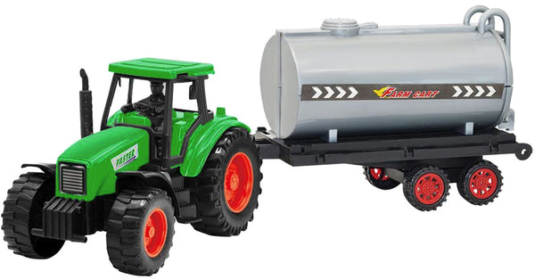 tractor Farm gierton junior 40 x 9 x 12 cm groen 2-delig