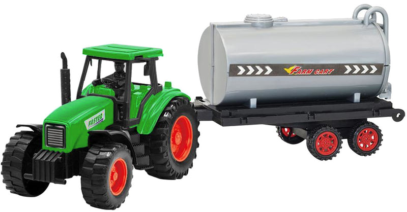 tractor Farm gierton junior 40 x 9 x 12 cm groen 2-delig