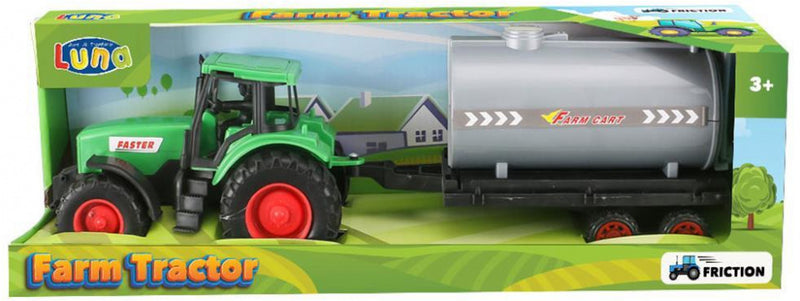 tractor Farm gierton junior 40 x 9 x 12 cm groen 2-delig