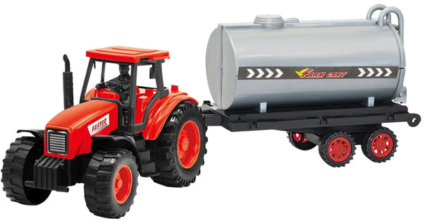 tractor Farm gierton junior 40 x 9 x 12 cm rood 2-delig