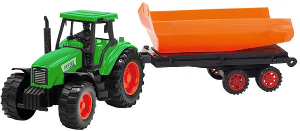tractor Farm kiepwagen junior 39 x 9 x 10,5 cm groen 2-delig