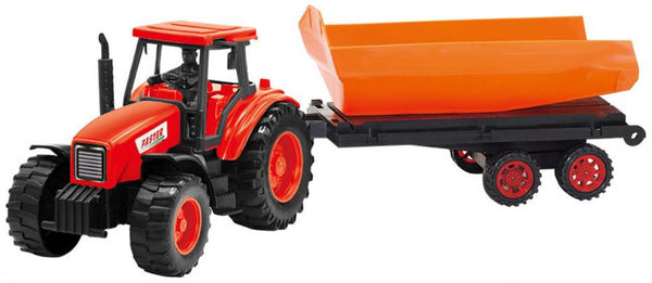 tractor Farm kiepwagen junior 39 x 9 x 10,5 cm rood 2-delig