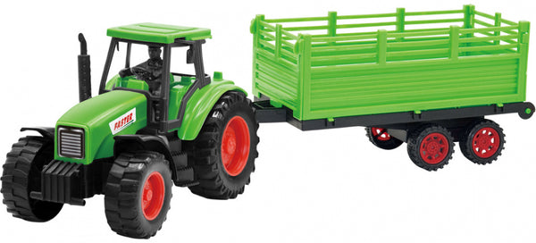 tractor Farm veekar junior 38 x 9 x 10,5 cm groen 2-delig