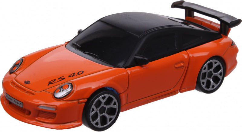 transformer-auto Robot RS4.0 1:38 diecast oranje 3-delig