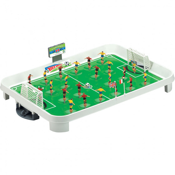 voetbalspel junior 54 cm wit/groen 14-delig