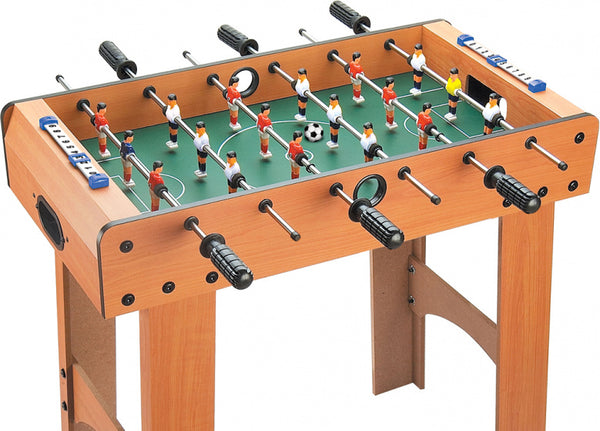 voetbaltafel junior 70 cm naturel/groen