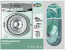 wasmachine Happy Gourmet junior groen 6-delig