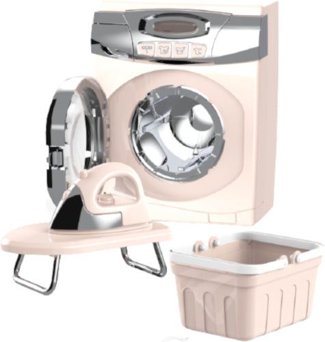 wasmachine Happy Gourmet junior roze 6-delig