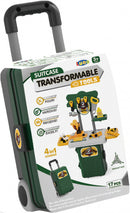 werkbank koffer junior 17 x 12 x 38 cm groen 17-delig