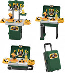 werkbank koffer junior 17 x 12 x 38 cm groen 17-delig