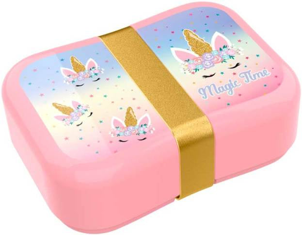 Lunch Buddies Lunchbox Eenhoorn met Elastiek