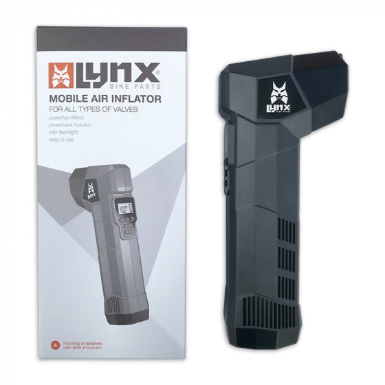 bandenpomp E-Blow elektrisch 3900mAh 19,3 cm zwart