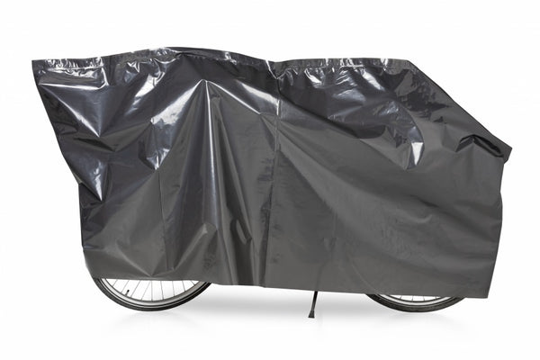 fietsbeschermhoes 120 x 210 cm donkergrijs 2 fietsen