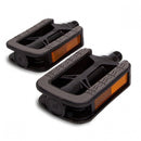 Platformpedaal Stadsfiets Comfort 9/16 Inch zwart per set
