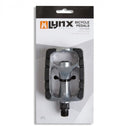 platformpedalen 9/16 inch antislip stadsfiets zilver