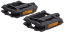 platformpedalen 9/16 inch antislip stadsfiets zwart