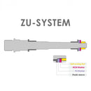 platformpedalen 9/16 inch antislip stadsfiets zilver