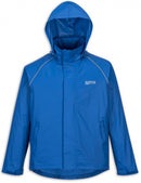 Regenjas Dry & Go heren nylon blauw maat M