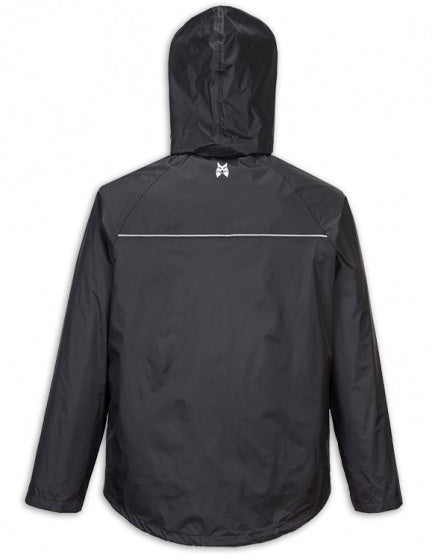 Regenjas Dry & Go heren nylon zwart maat M