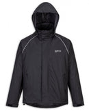 Regenjas Dry & Go heren nylon zwart maat M