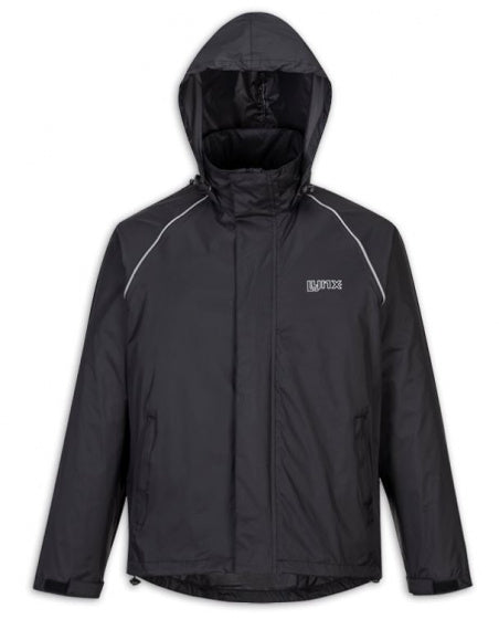 Regenjas Dry & Go heren nylon zwart maat M