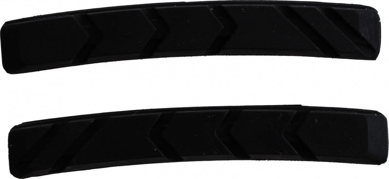 remblokrubbers V-brake 72 x 10 mm zwart 2 stuks