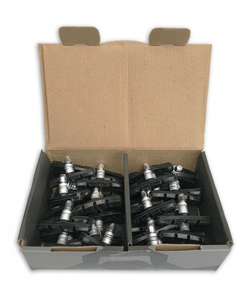 remschoenen V-Brake 70 mm zwart 25 sets