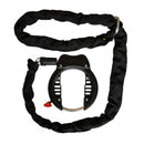 ringslot met insteekketting 1000 x 5,5 mm zwart