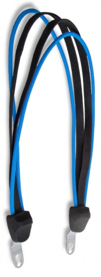 snelbinder 26/28 inch elastaan 60 cm zwart/blauw
