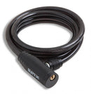 Spiraalslot 1500 x 8 mm smoke