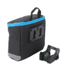 stuurtas Joshua polyester 4 liter zwart