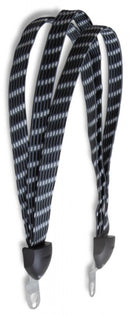 Triobinder 26/28 inch elastaan 60 cm zwart/grijs